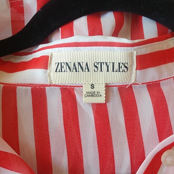 Zenana Styles button down shirt - Picture 3 of 3